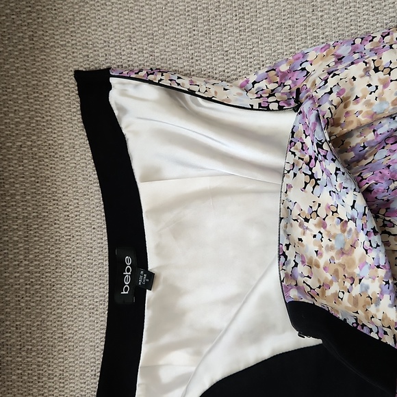 Bebe Silk Skirt size S - Picture 3 of 7